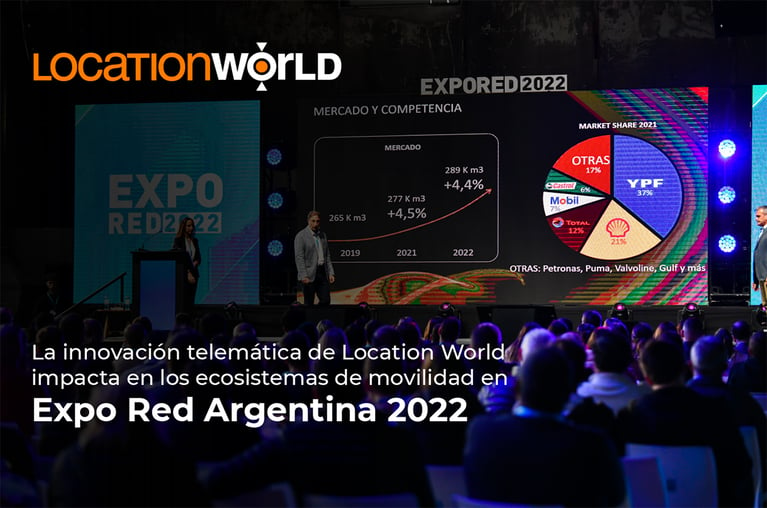 La telemetría de Location World impacta en los ecosistemas de movilidad en Argentina durante la Expo Red 2022